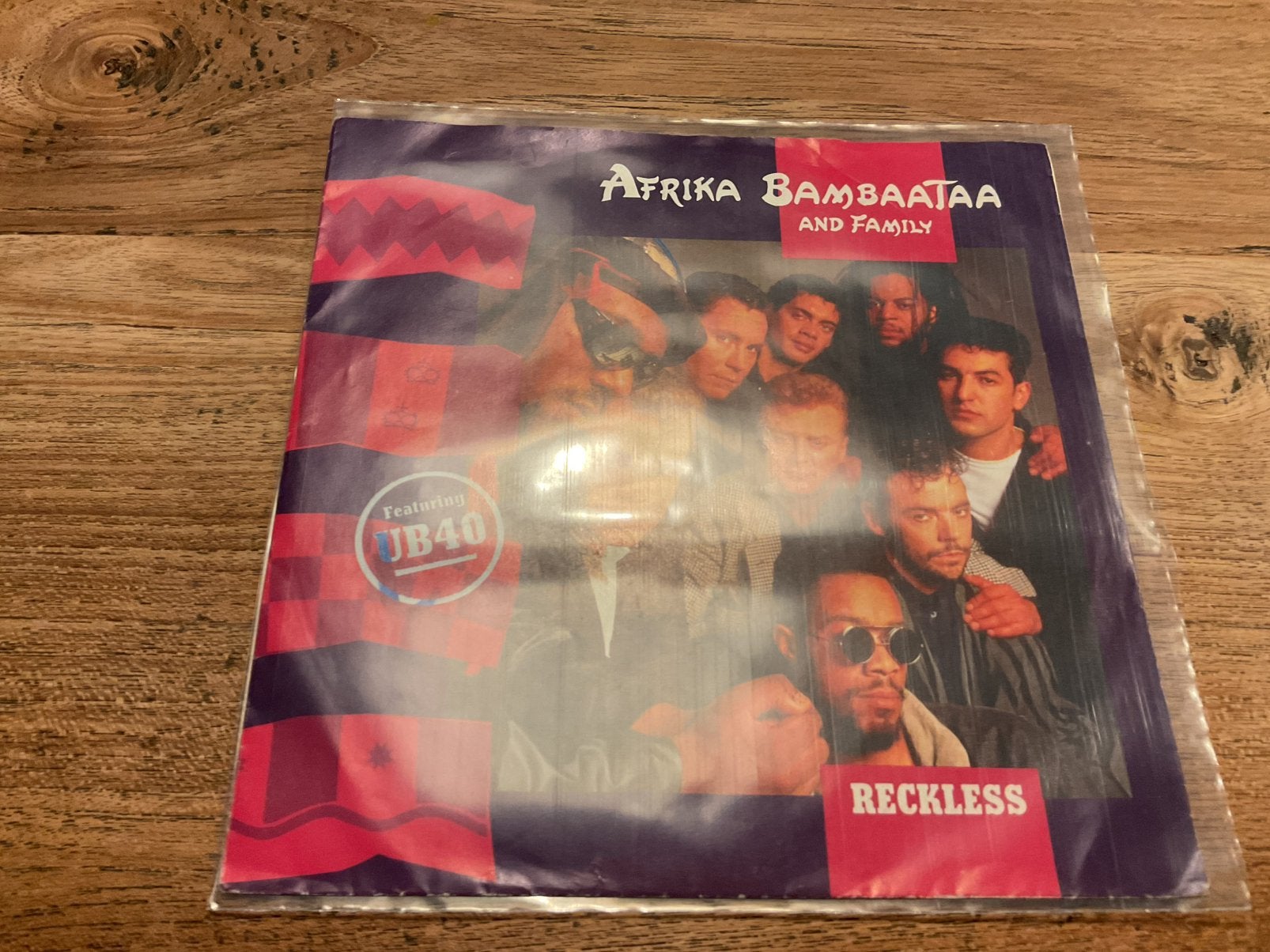 Africa Bambataa and Family, Reckless, Ophalen of Verzenden, 7 inch, Pop