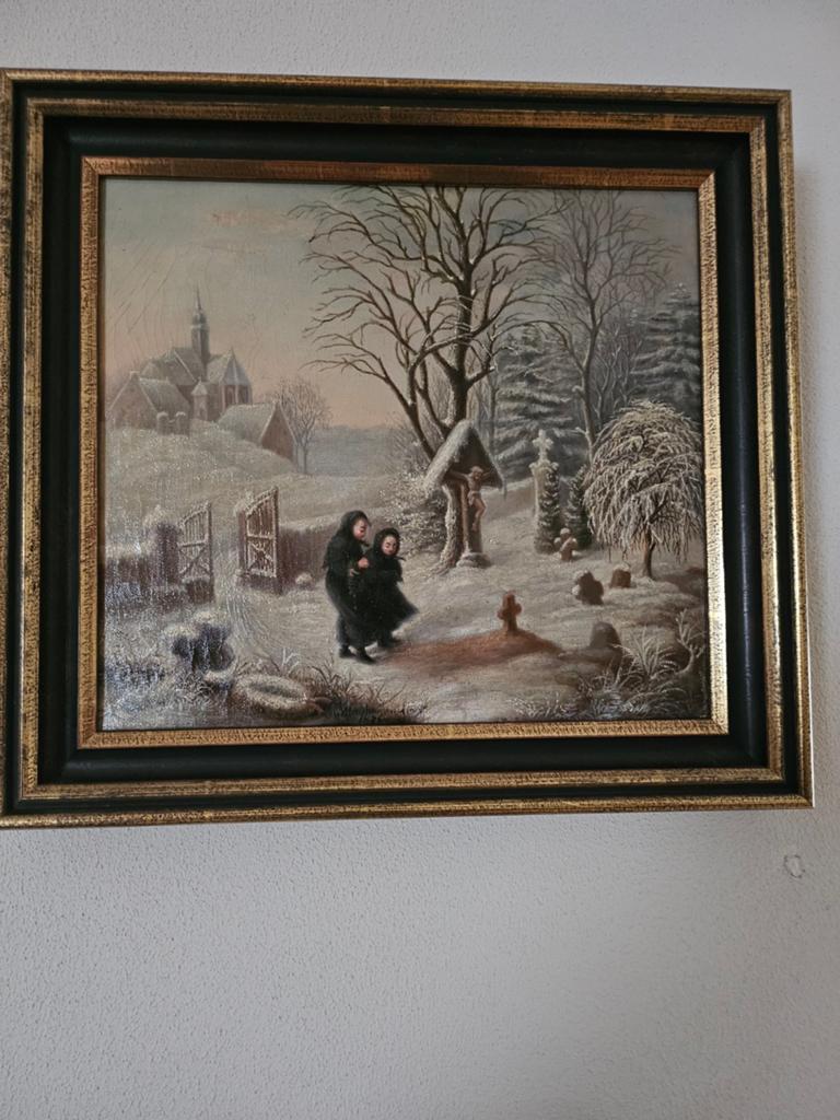 Oud schilderij Peter Heinrich Windhausen, Antiek en Kunst, Kunst | Schilderijen | Klassiek, Ophalen
