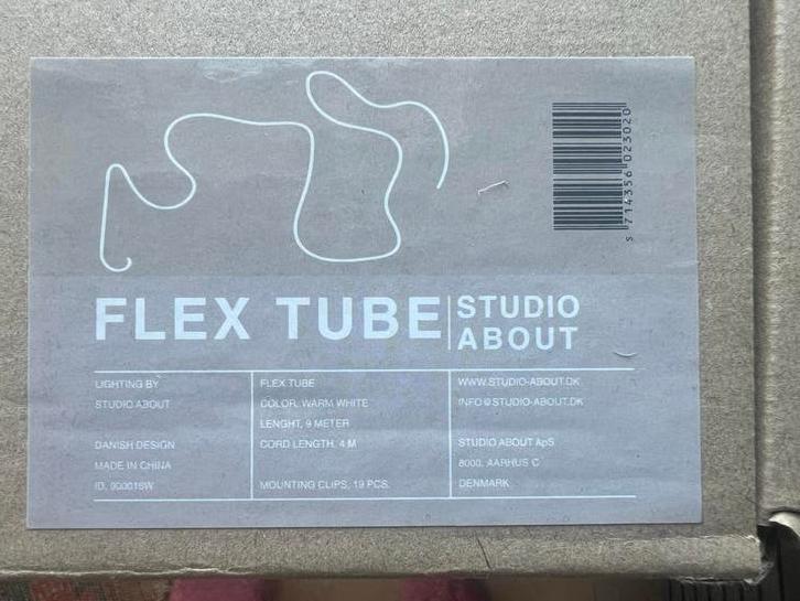 NIEUW Studio About Flex Tube Lichtslang 9m - Warm Wit, Ophalen of Verzenden, Nieuw