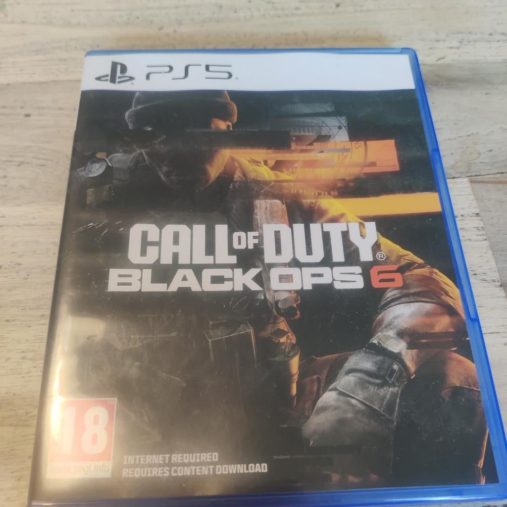 Call of Duty Black Ops 6 PS5 - Goede staat, Online, Gebruikt, Vanaf 18 jaar, Shooter
