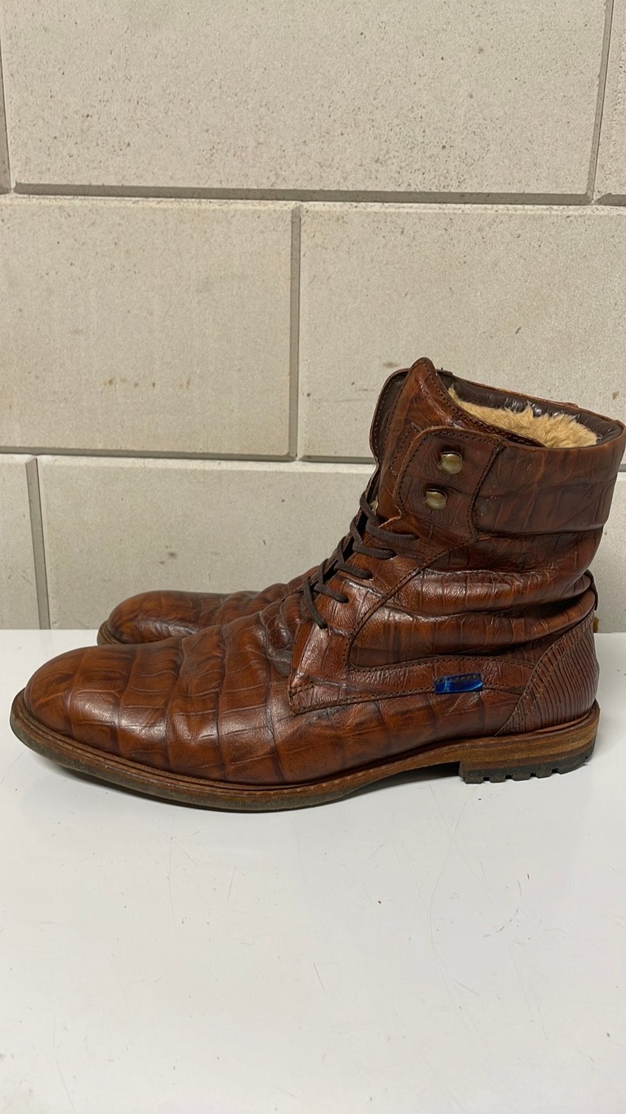 Floris van Bommel boots 9,5, Ophalen of Verzenden, Bruin, Boots