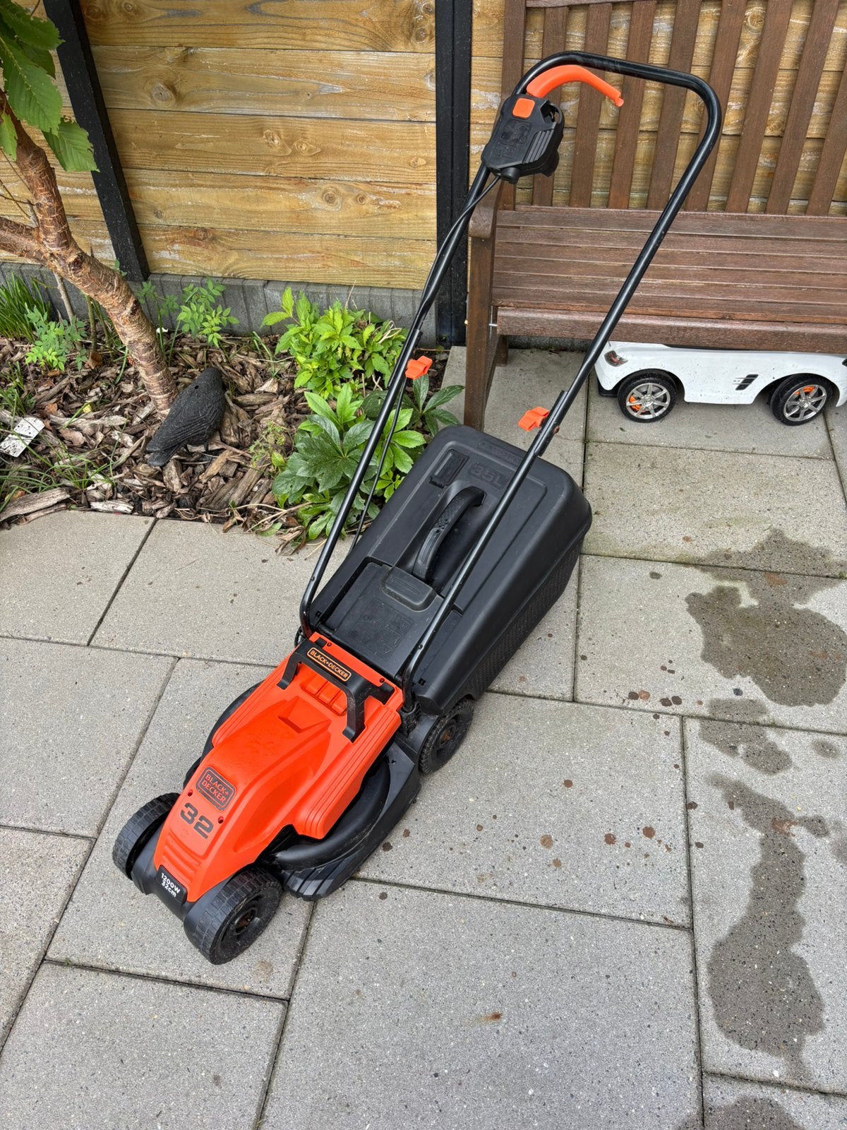 Black+Decker grasmaaier ZGAN, Ophalen, Zo goed als nieuw