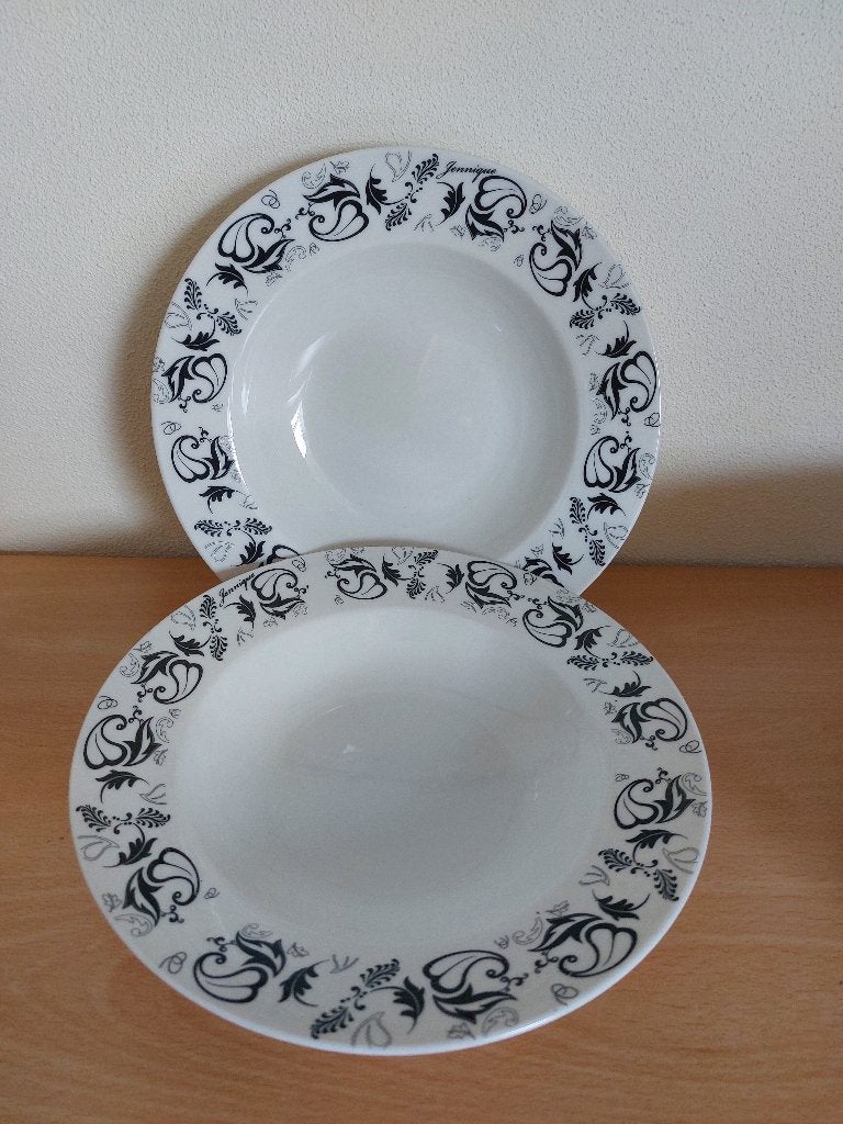 Diepe borden, Ophalen of Verzenden, Zo goed als nieuw, Bord(en), Overige stijlen