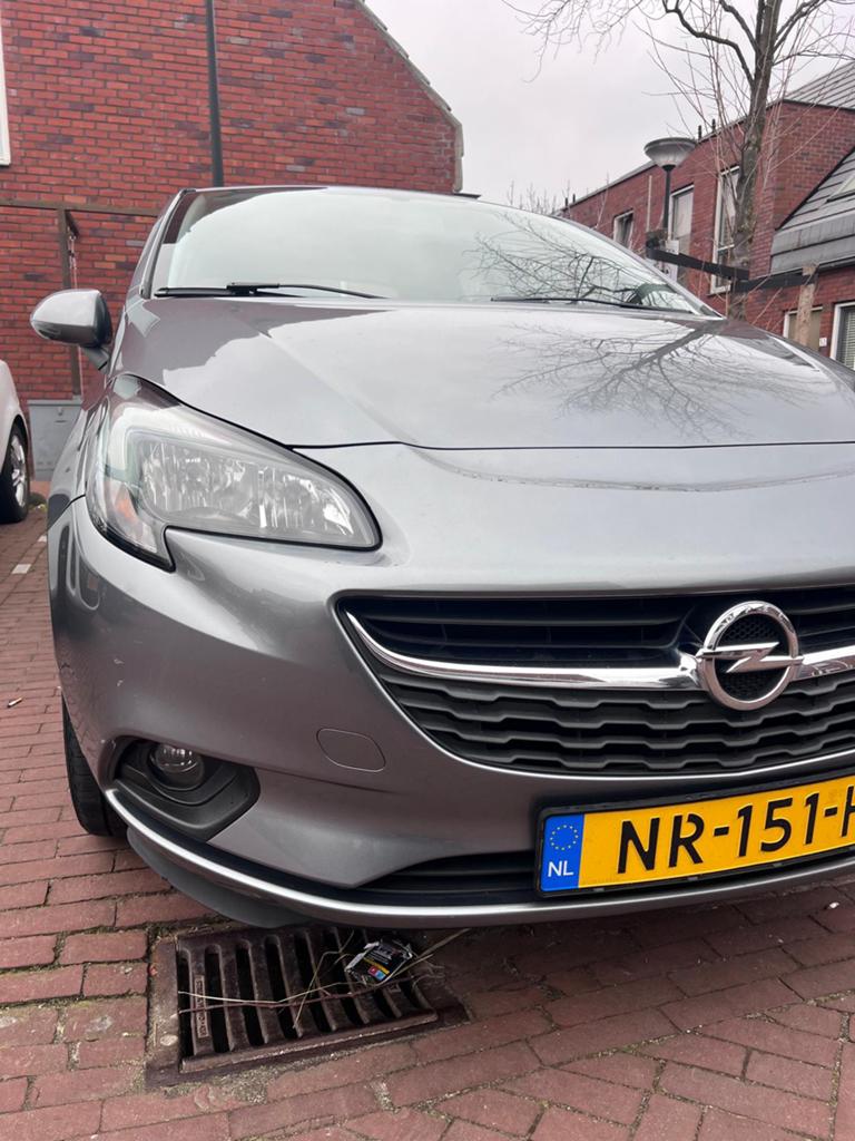 Opel Corsa 1.0T 66KW/90PK 5D 2017 Grijs CARPLAY, Auto's, Voorwielaandrijving, 49 €/maand, Origineel Nederlands, 1200 kg