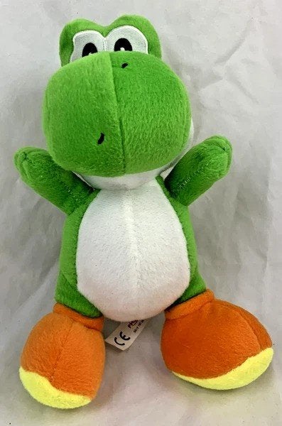Nintendo Super Mario Yoshi knuffel groen 2010 PMS vintage