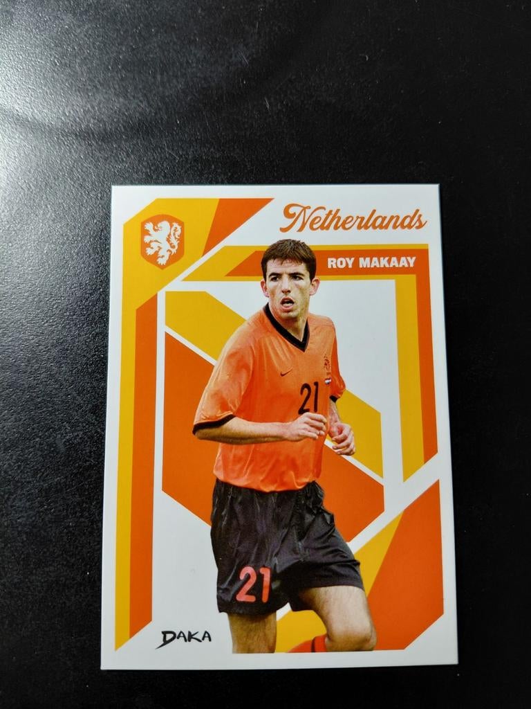 Roy makaay (nederland) daka insert, Verzamelen, Ophalen of Verzenden, Nieuw