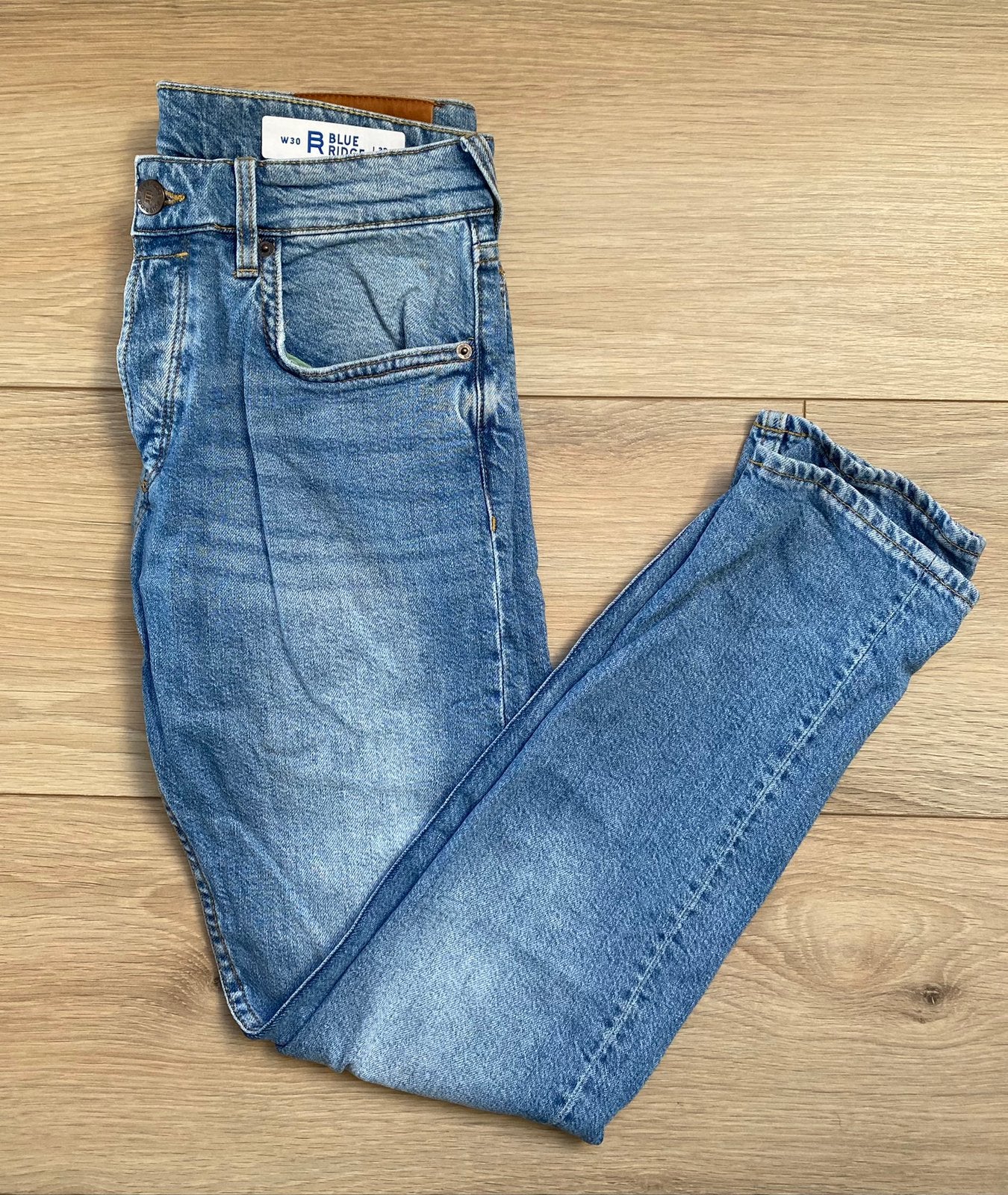 Heren spijkerbroek, Kleding | Dames, Ophalen of Verzenden, Zo goed als nieuw, Blauw, W30 - W32 (confectie 38/40)