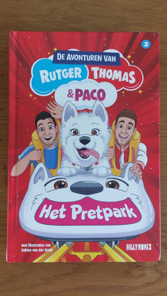 Rutger, Thomas & Paco: Het Pretpark, Fictie algemeen, Ophalen of Verzenden, Zo goed als nieuw, Rutger Vink, Thomas van Grinsven