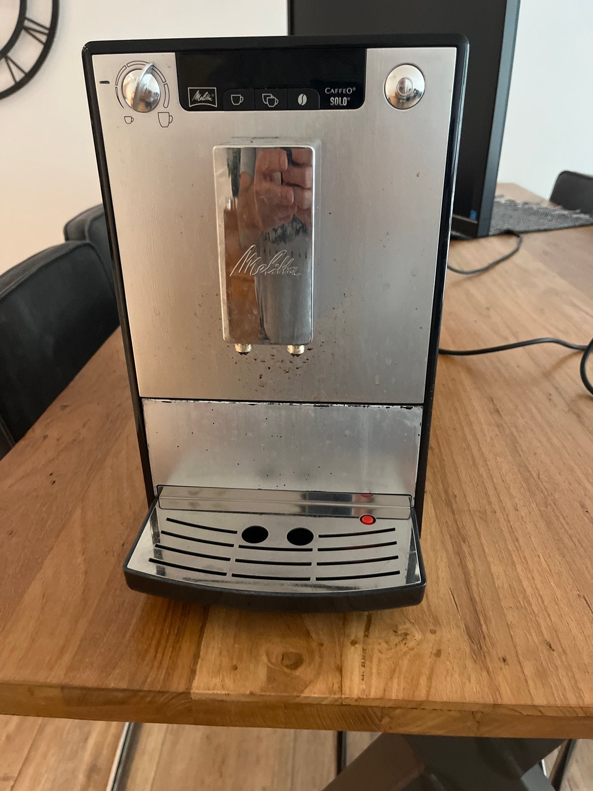 Melitta Caffeo Solo koffieautomaat, Ophalen of Verzenden, Gebruikt, Koffiemachine, Koffiebonen