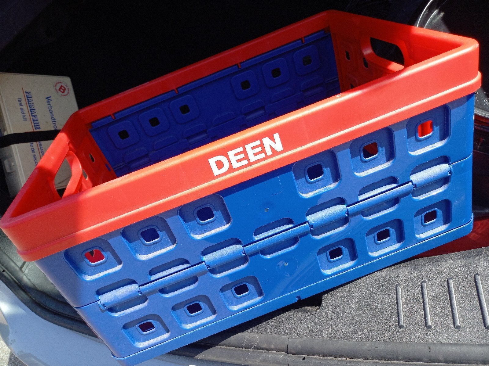 DEEN krat. Vintage, Ophalen of Verzenden, 60 cm of meer, Krat, Minder dan 35 cm