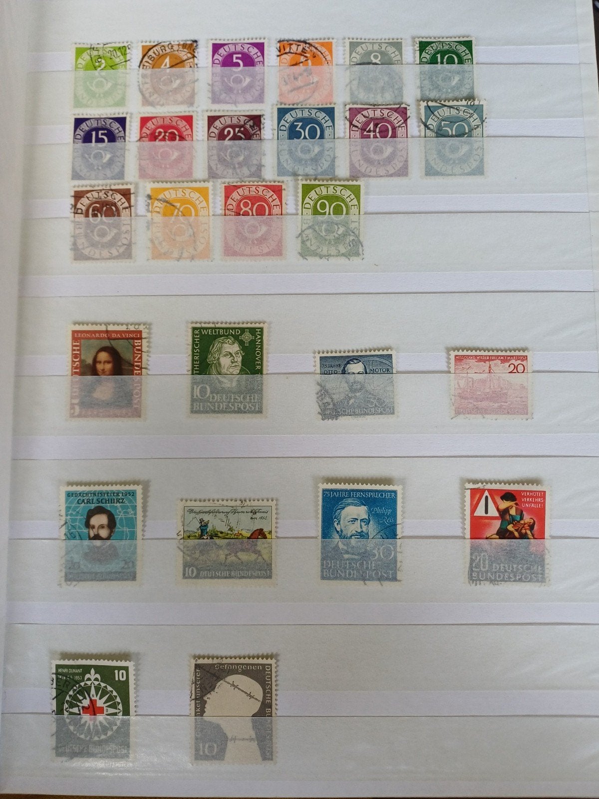 BRD 1949-1969 gestempeld, Ophalen of Verzenden, BRD, Gestempeld