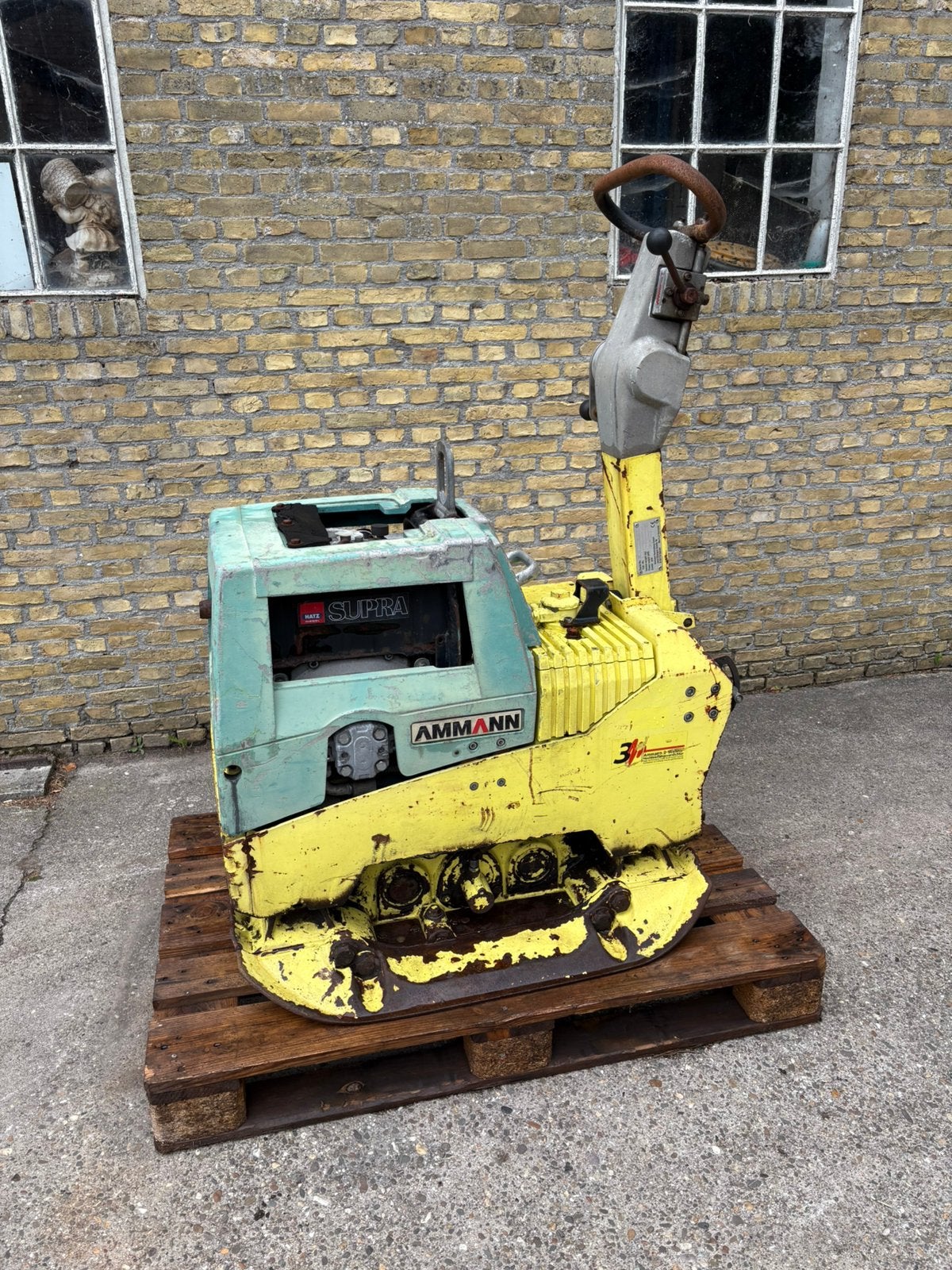 Ammann AVH 5030 Trilplaat Hatz diesel elektrisch gestart 5 t, Ophalen of Verzenden, Gebruikt, Overige soorten