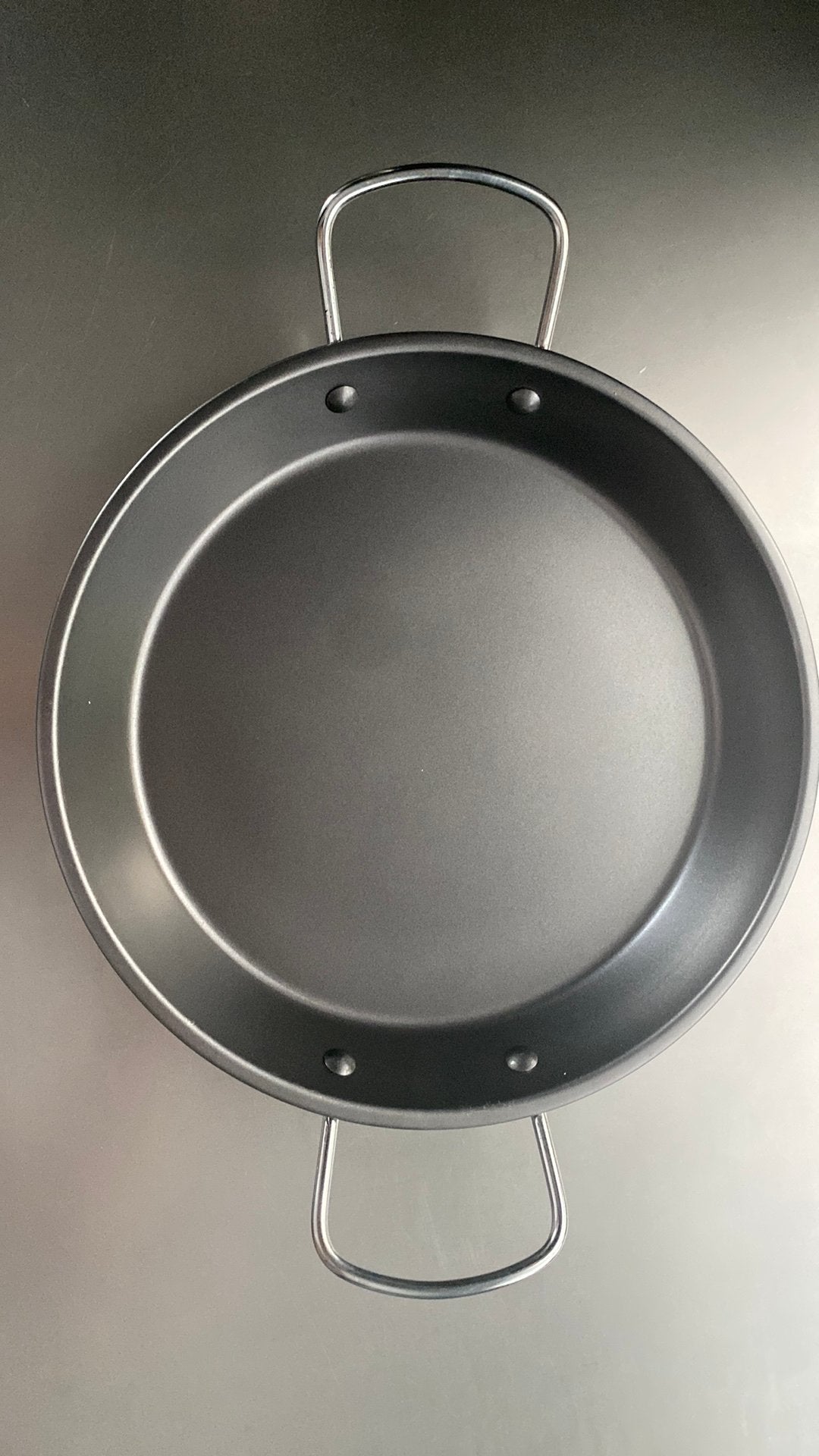 Paella pan doorsnee 30 cm, Ophalen of Verzenden, Nieuw, Overige materialen