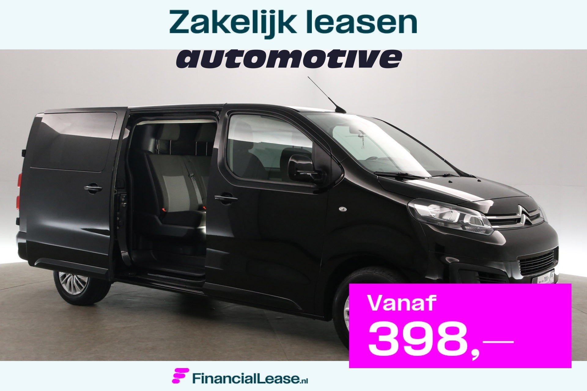 Citroën Jumpy 2.0 BlueHDI 145PK L3H1 | Dubbele Cabine | Air, Voorwielaandrijving, 145 pk, Stof, Gebruikt