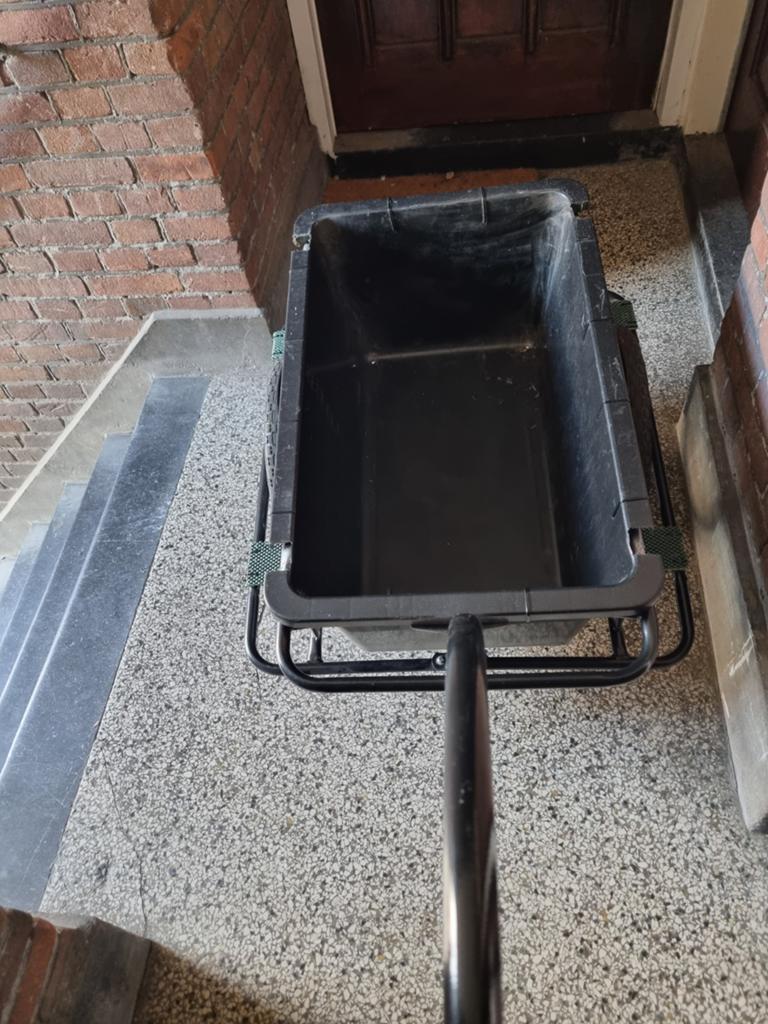 Fietskar, Fietsen en Brommers, Fietsaccessoires | Aanhangers en Karren, Ophalen of Verzenden, Gebruikt, Bagagekar