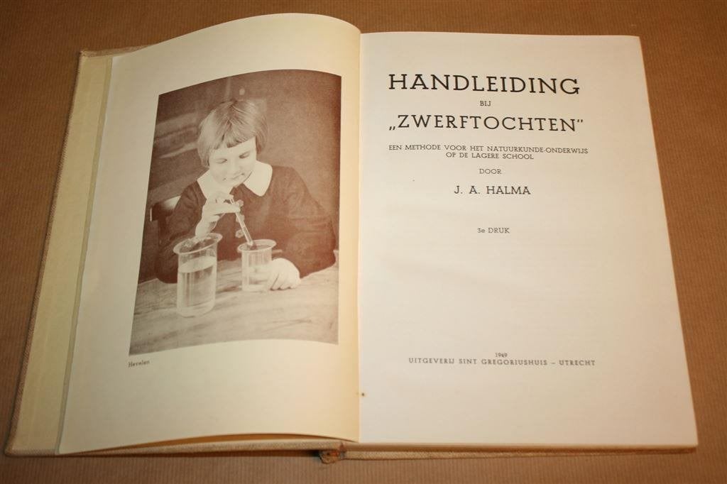 Handleiding Zwerftochten - J.A. Halma - 1949, Ophalen of Verzenden, Gelezen