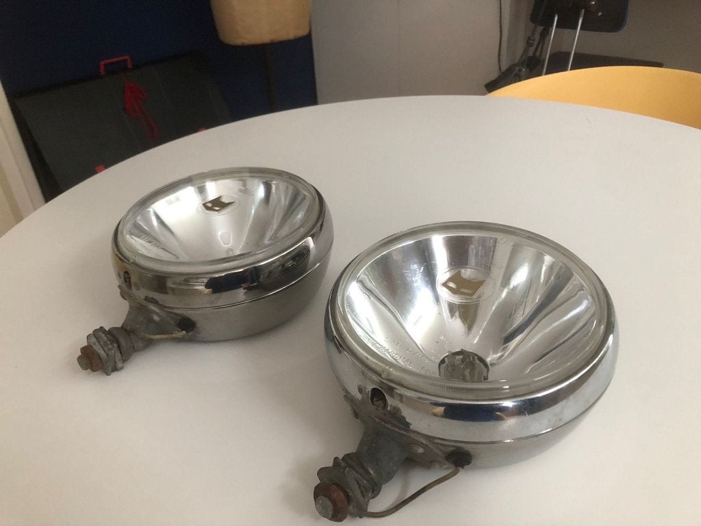 Verstralers Marchal set van 2 diameter 20 cm. type 902, Gebruikt, N.v.t., N.v.t., Ophalen of Verzenden