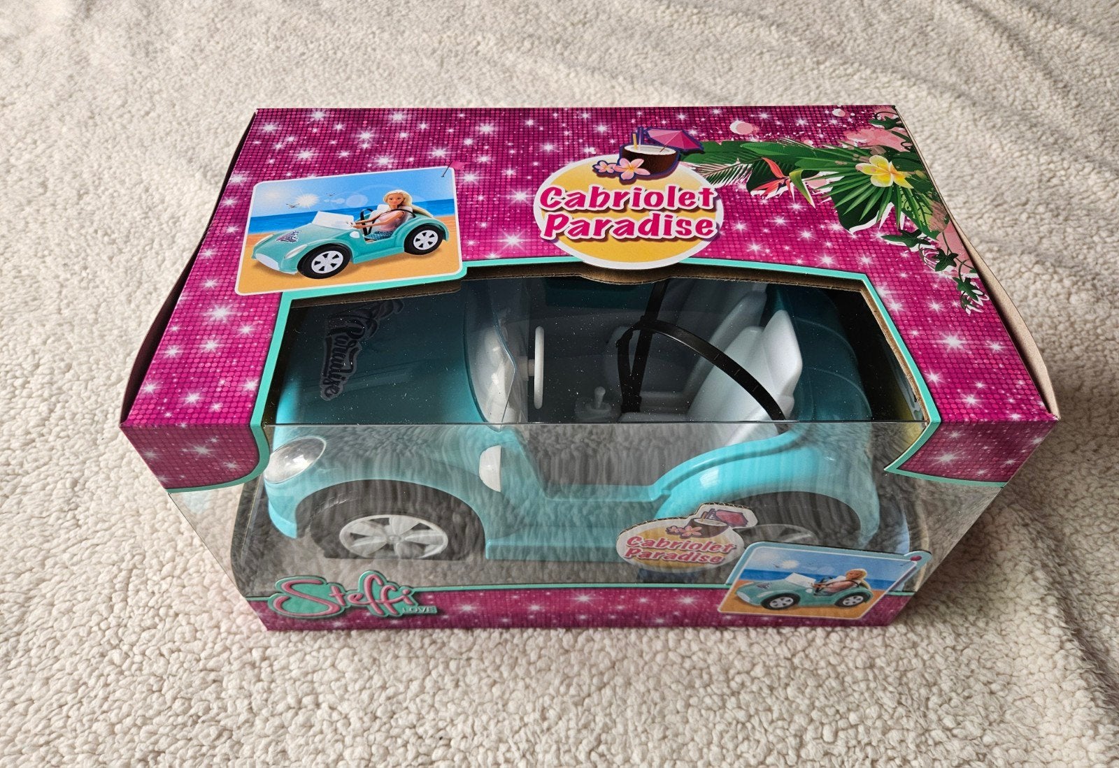 Steffi Love Cabriolet Paradise Speelgoedauto, Ophalen of Verzenden, Nieuw