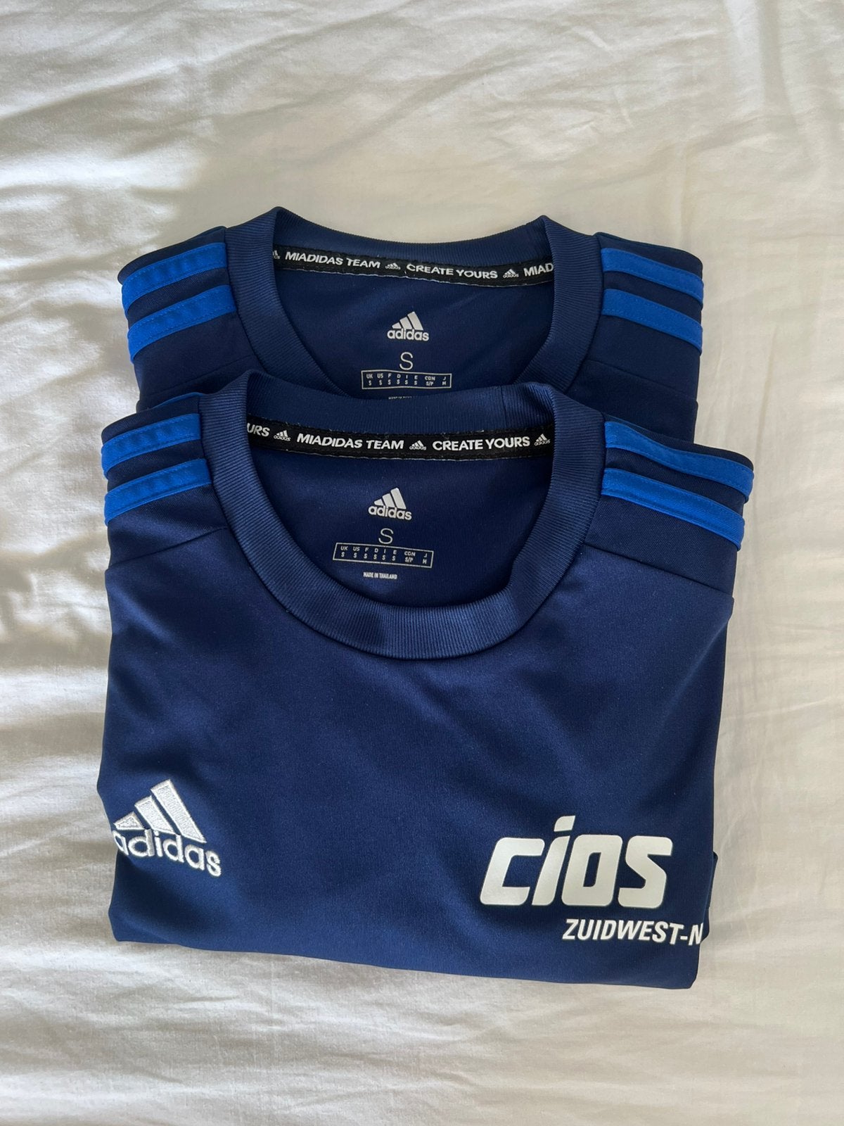 CIOS Zuidwest-Nederland shirt, Ophalen of Verzenden, Zo goed als nieuw, Maat 46 (S) of kleiner, Blauw