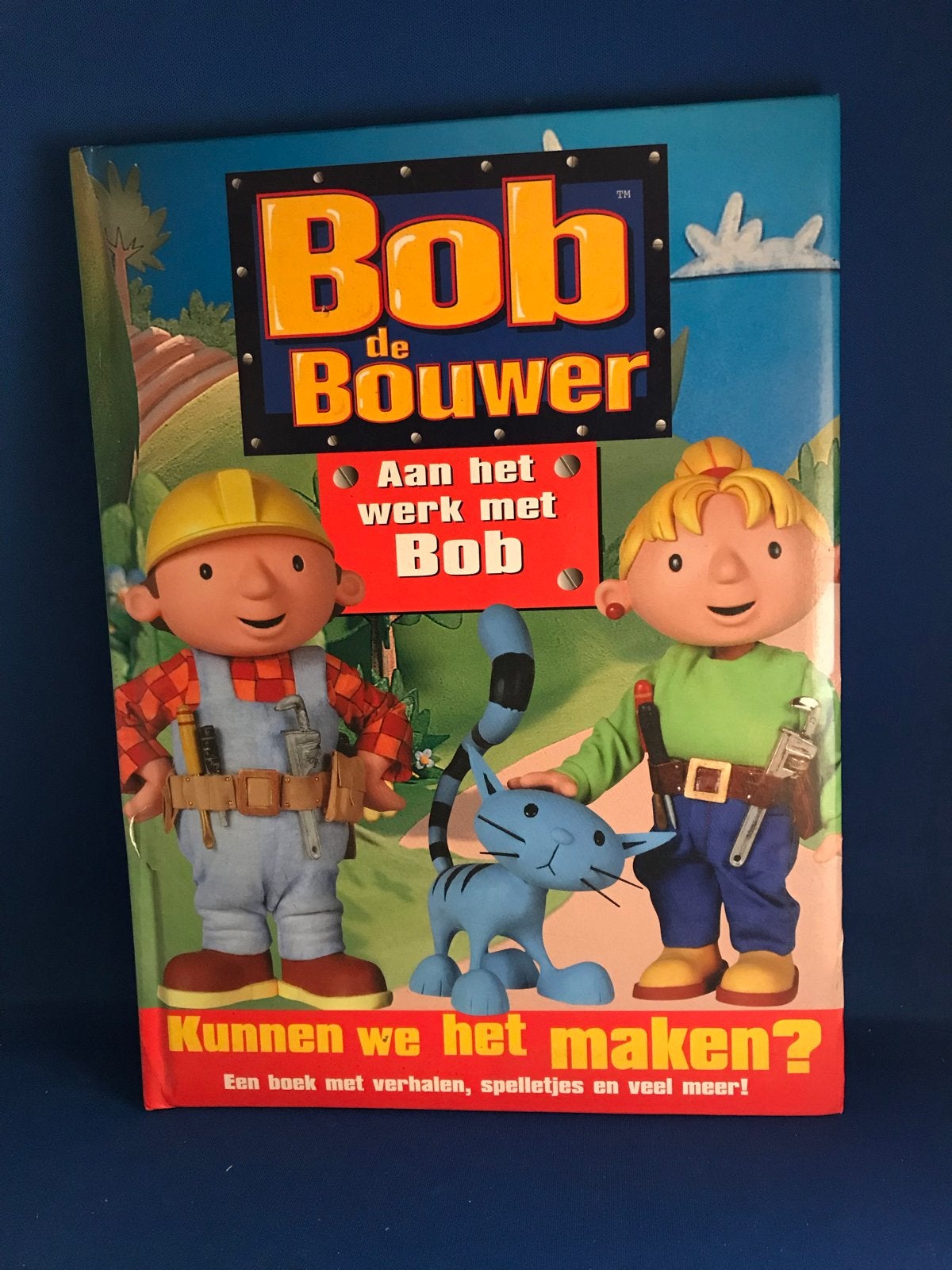 Bob de Bouwer: Aan het werk met Bob - Verhalen en spelletjes, Ophalen, Zo goed als nieuw, Fictie algemeen