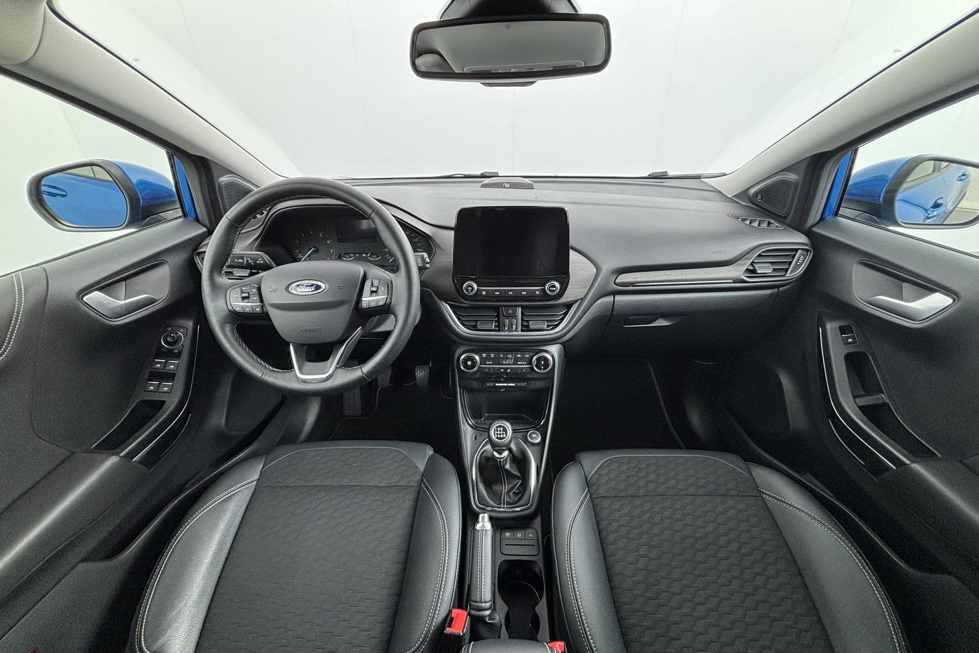 Ford Puma 1.0 EcoBoost Hybrid Titanium X Rijklaar comfort me, Voorwielaandrijving, Euro 6, Blauw, Origineel Nederlands