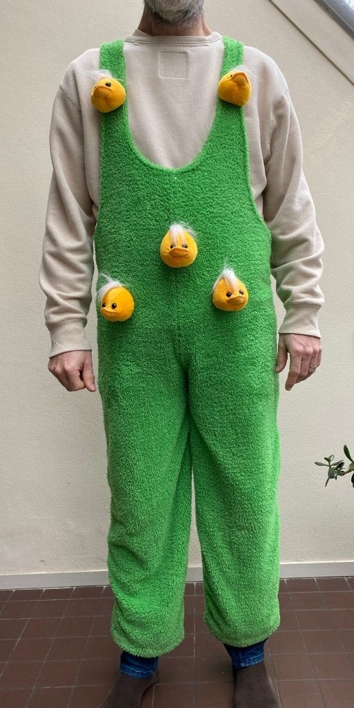 tuinbroek met tas en pet, Ophalen of Verzenden, Overige maten
