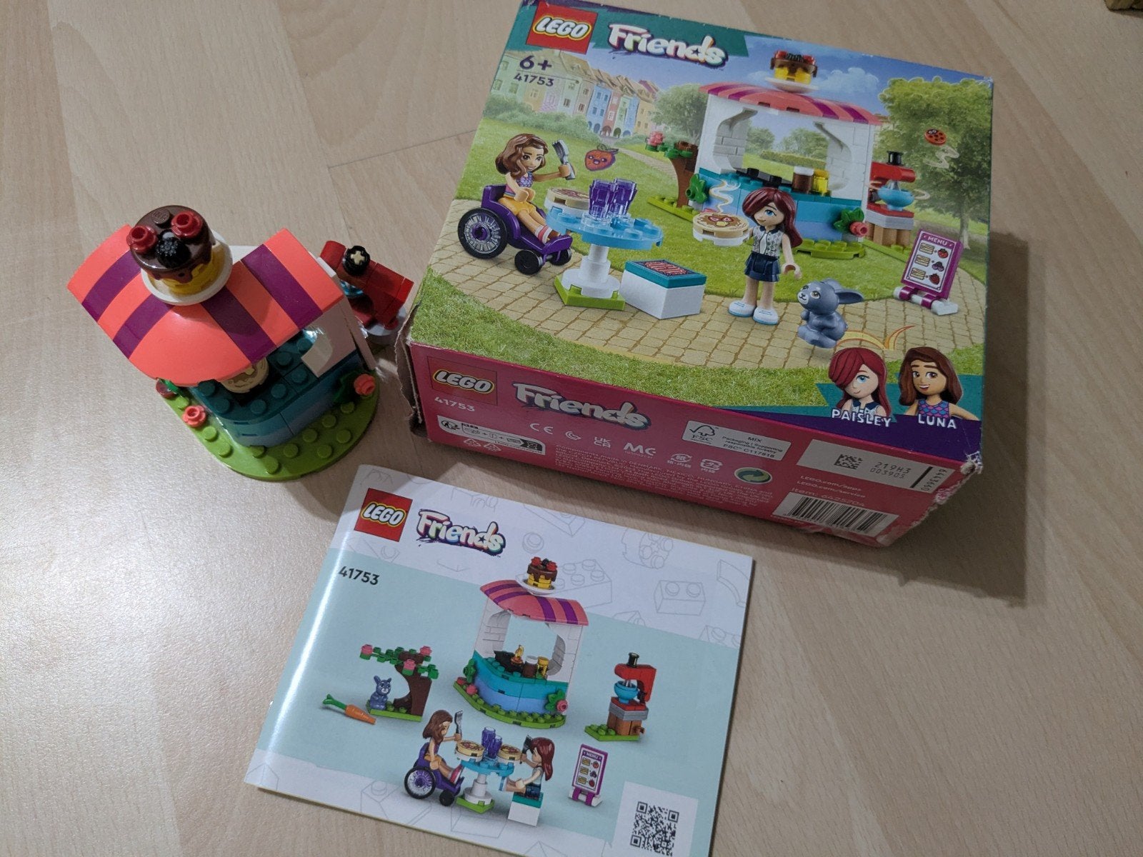 Lego Friends 41753 pannenkoekenrestaurant, Ophalen of Verzenden, Zo goed als nieuw