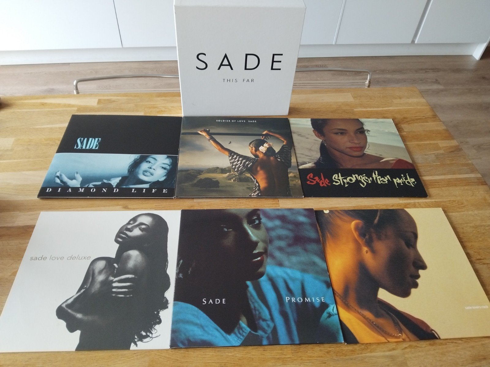 SADE- 6 LP'S- This Far BOX set (6 LPs), Ophalen of Verzenden, Zo goed als nieuw, 12 inch, Pop
