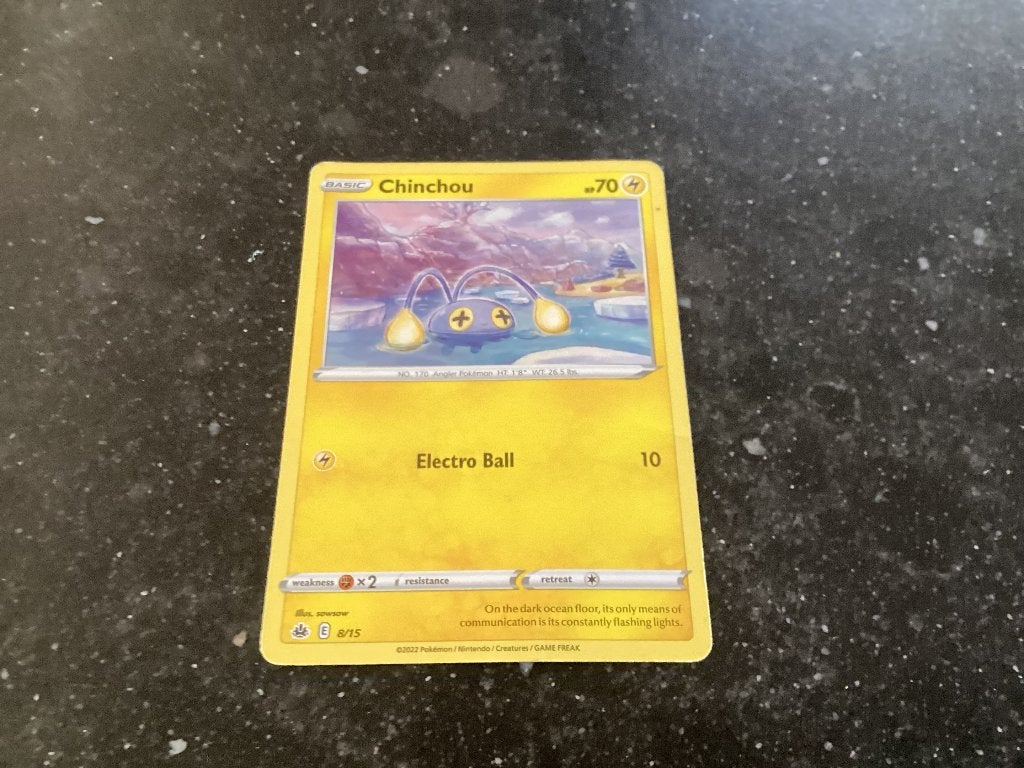 Pokemon kaart Chincou, Ophalen of Verzenden, Nieuw, Losse kaart