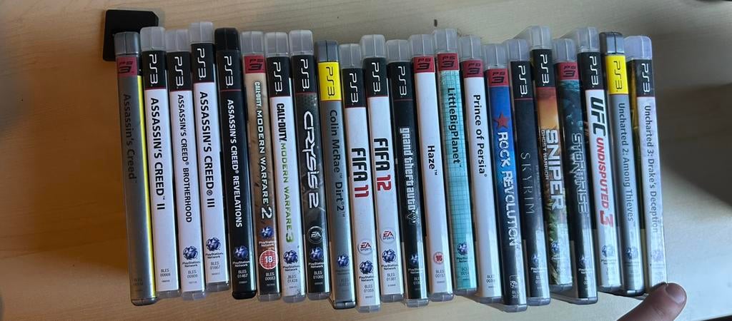 Grote PS3 Game Collectie: Uncharted, Assassin's Creed, FIFA, Ophalen of Verzenden, Gebruikt, Overige genres, Vanaf 18 jaar