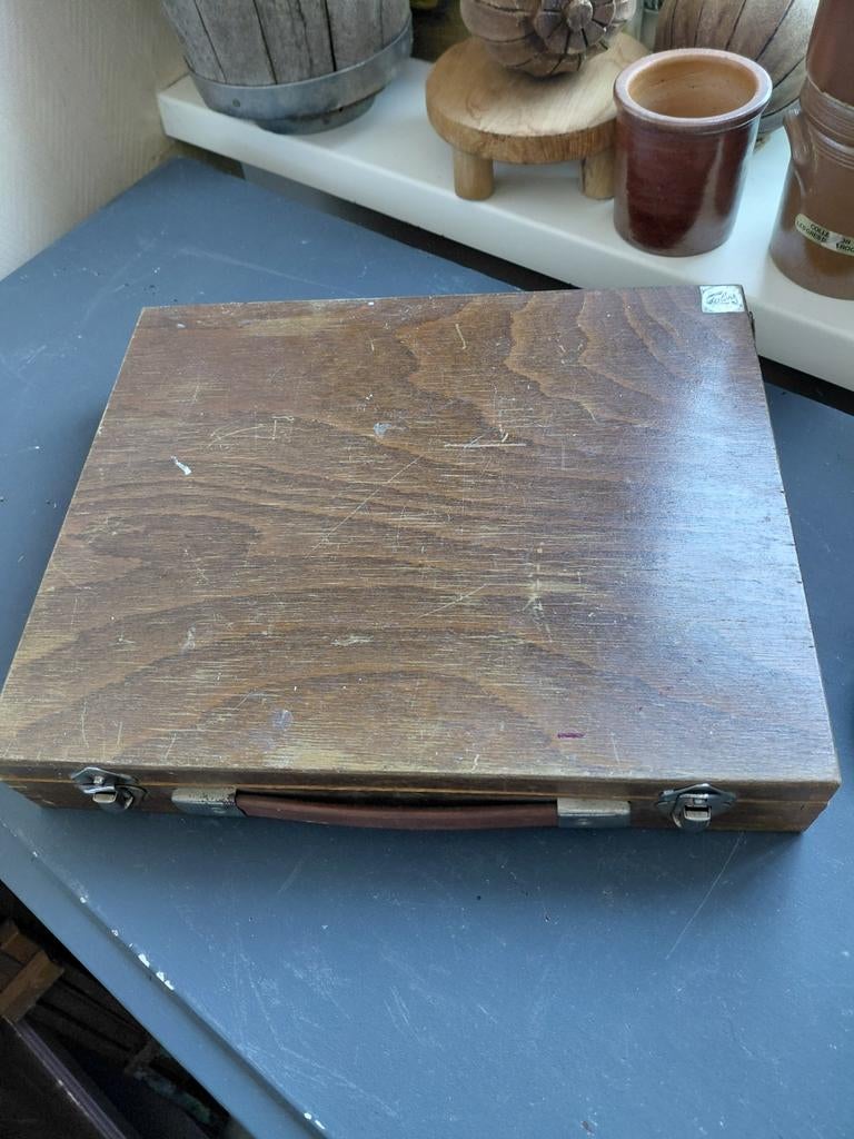 Vintage Talens schilderskistje kistje, Ophalen