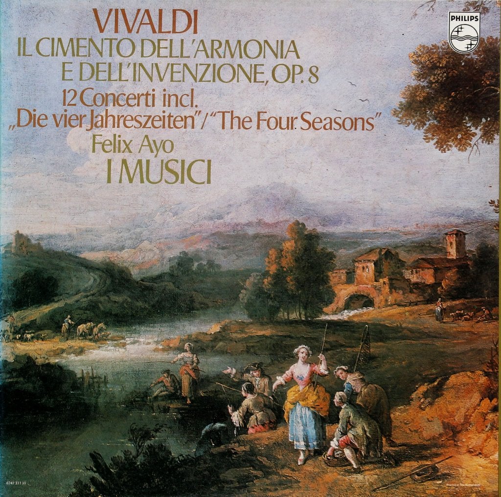 3 lp's - Vivaldi - 12 Concerti opus 8 - I Musici / Felix Ayo, Cd's en Dvd's, Boxset, Gebruikt, Soloconcert, Ophalen of Verzenden