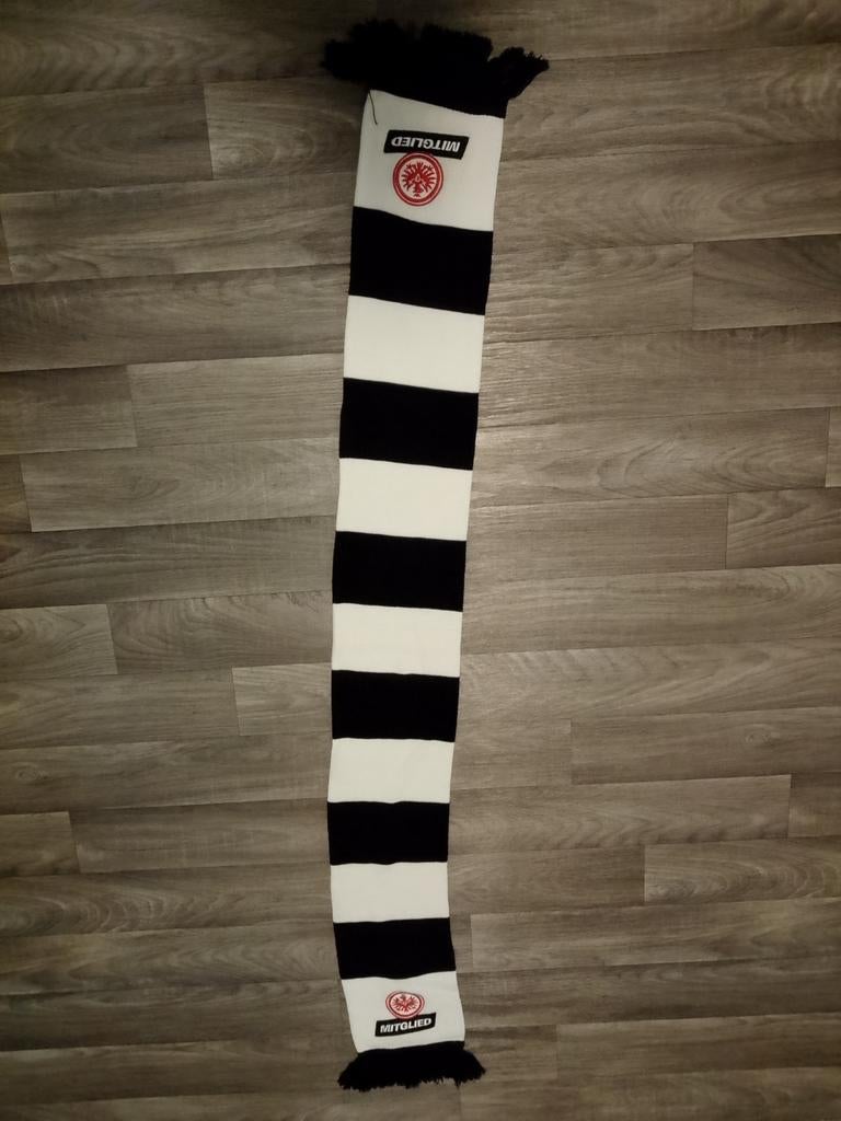 Eintracht Frankfurt Sjaal - Zwart/Wit Fan Sjaal, Ophalen of Verzenden