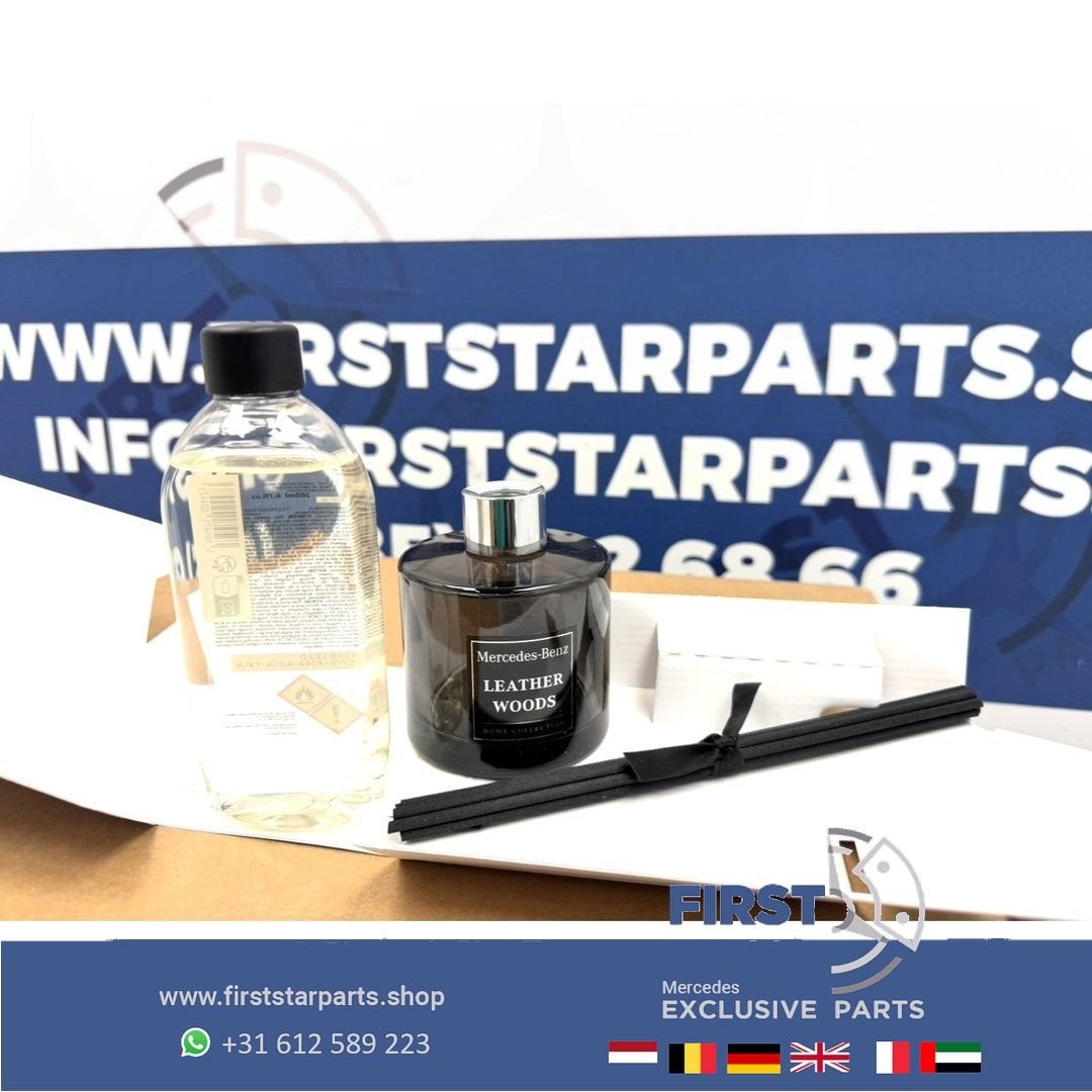 Mercedes Benz Collection KAMER PARFUM Leather Woods 200ml or, Gebruikt, -, -, Ophalen of Verzenden