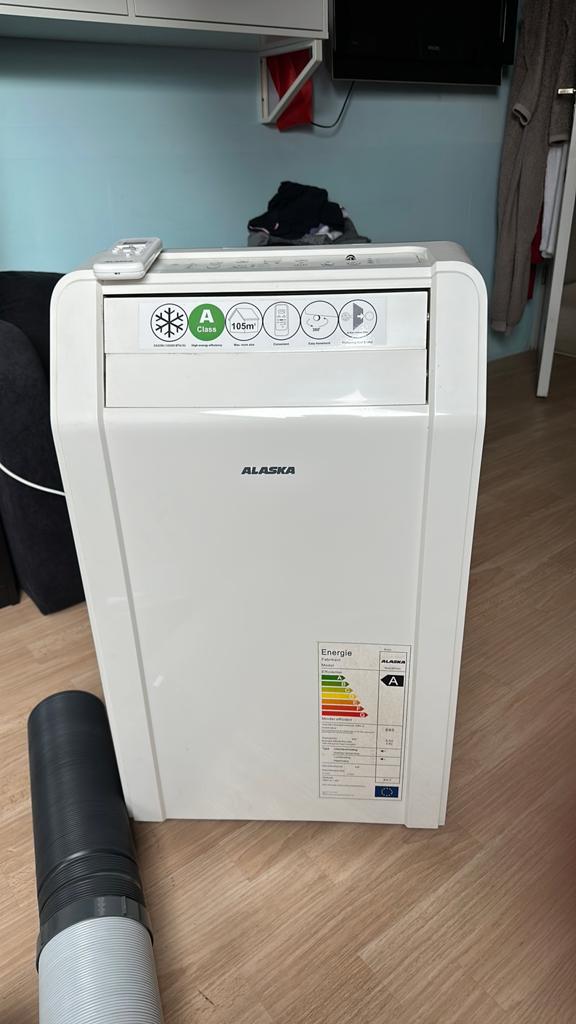 Airco, mobiel, klasse A, Alaska MAC3510C, Ophalen, Koelen en Ontvochtigen, Timer, 3 snelheden of meer