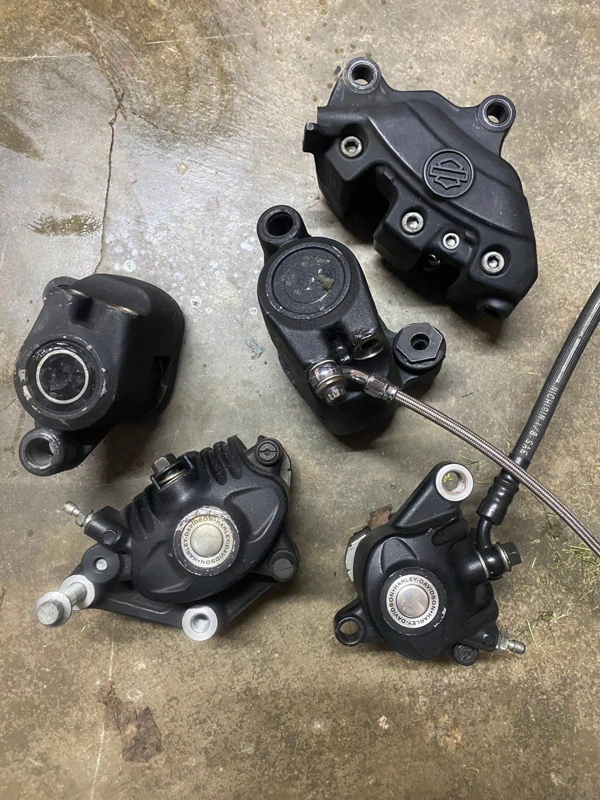 veel harley onderdelen, Motoren, Ophalen of Verzenden