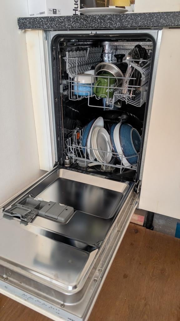 IKEA RENLIG DW45 Geïntegreerde Vaatwasser 45cm, Ophalen, Inbouw, Minder dan 85 cm