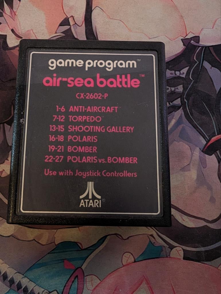 Atari 2600 Air-Sea Battle (CX-2602-P) - Klassiek Spel, Gebruikt, Shooter, 1 speler, Ophalen of Verzenden
