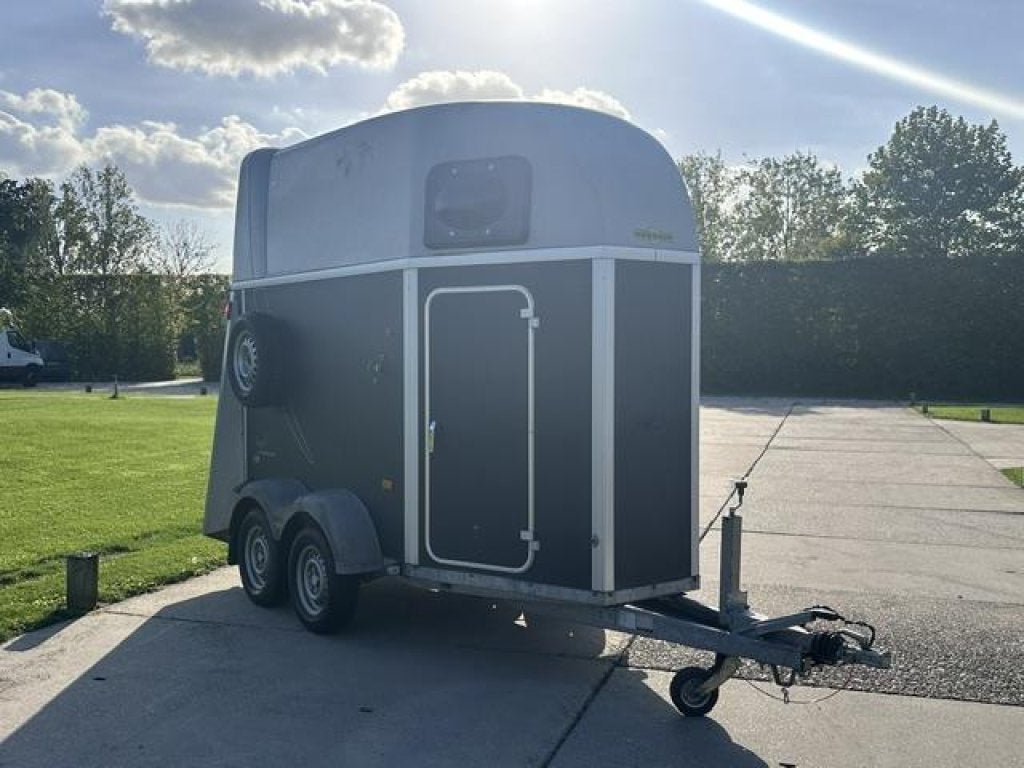 Humbaur 1,5 paardentrailer TOPPER, Gebruikt, Hout, 1½-paards trailer