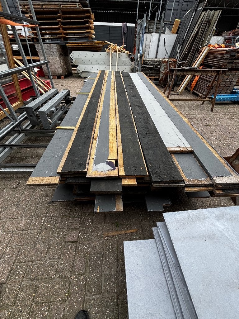 Steigerhoutplanken, gebruikt, 20x370cm x 20mm dik € 4,0 /mtr, Ophalen, Gebruikt, Minder dan 25 mm, Plank