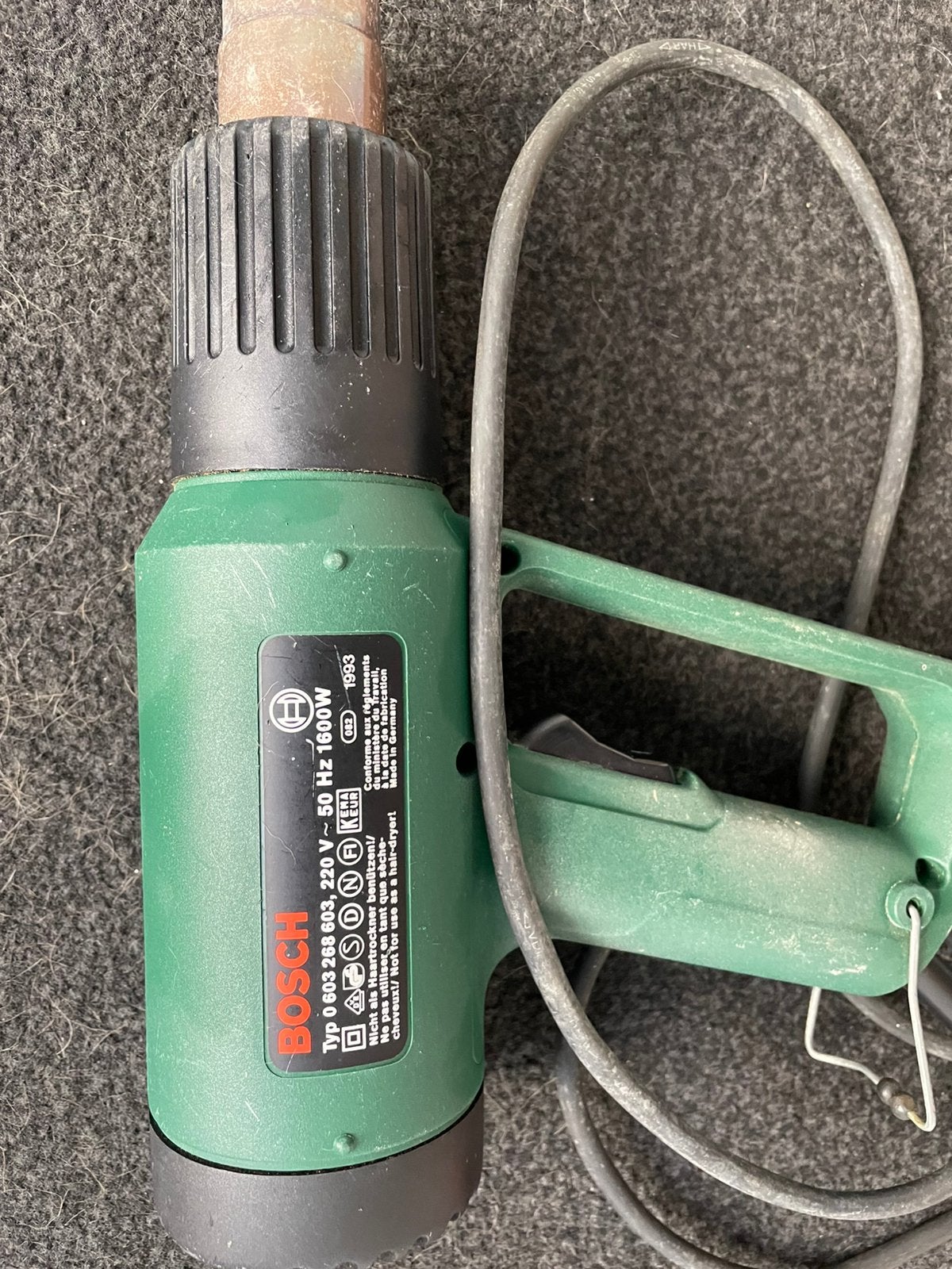Bosch verfstripper, Ophalen of Verzenden, Gebruikt, 1200 watt of meer, Overige typen