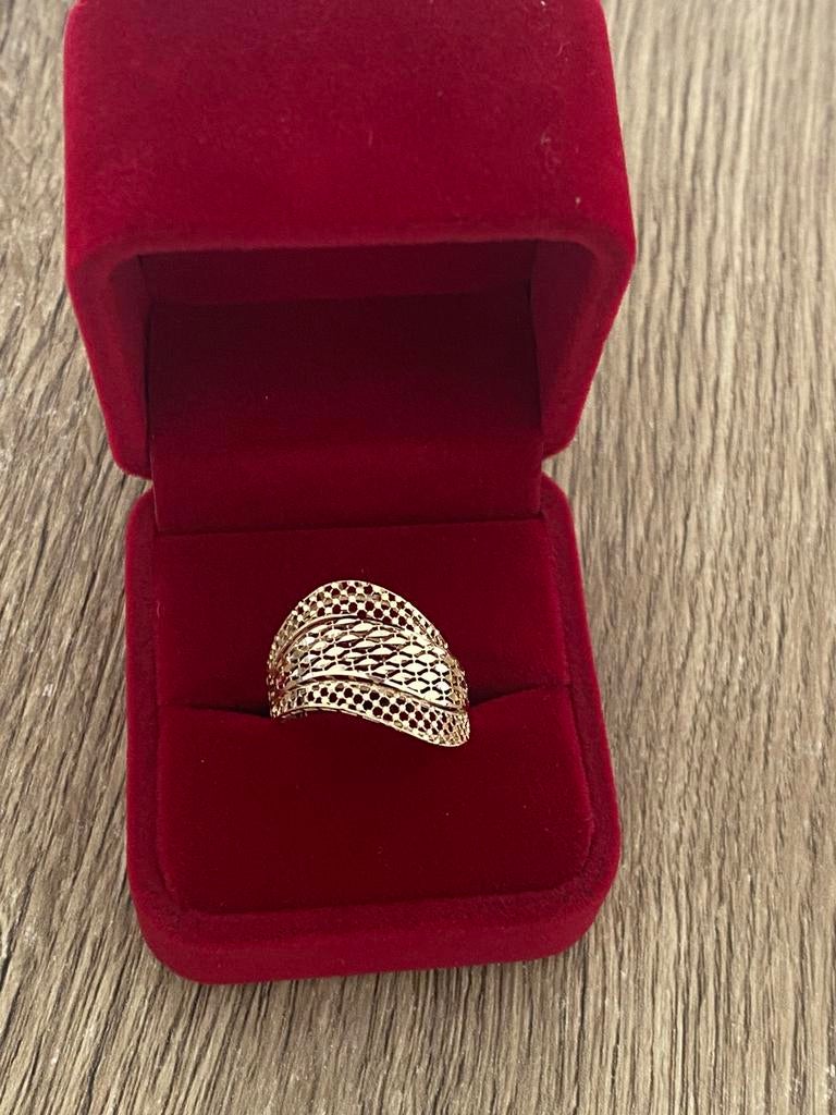 Mooie 14 karaat gouden ring gemerkt 585, Ophalen of Verzenden, Nieuw, Goud, Goud