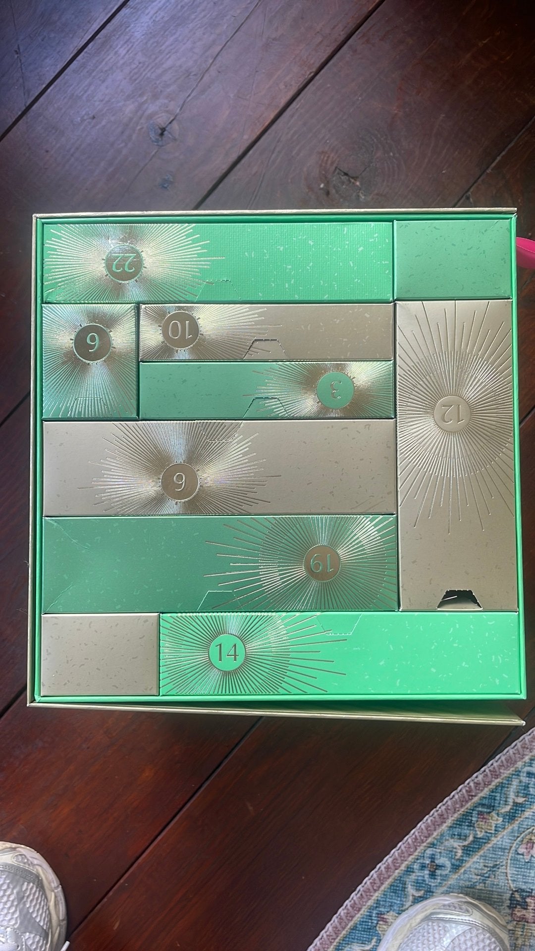 Beauty adventkalender bijenkorf (leeg), Ophalen, Gebruikt