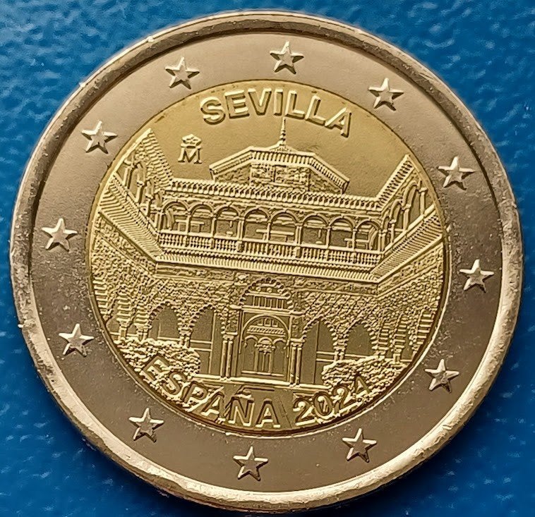 Spanje 2 Euro "Sevilla" - 2024 UNC, Ophalen of Verzenden, Spanje, 2 euro, Losse munt