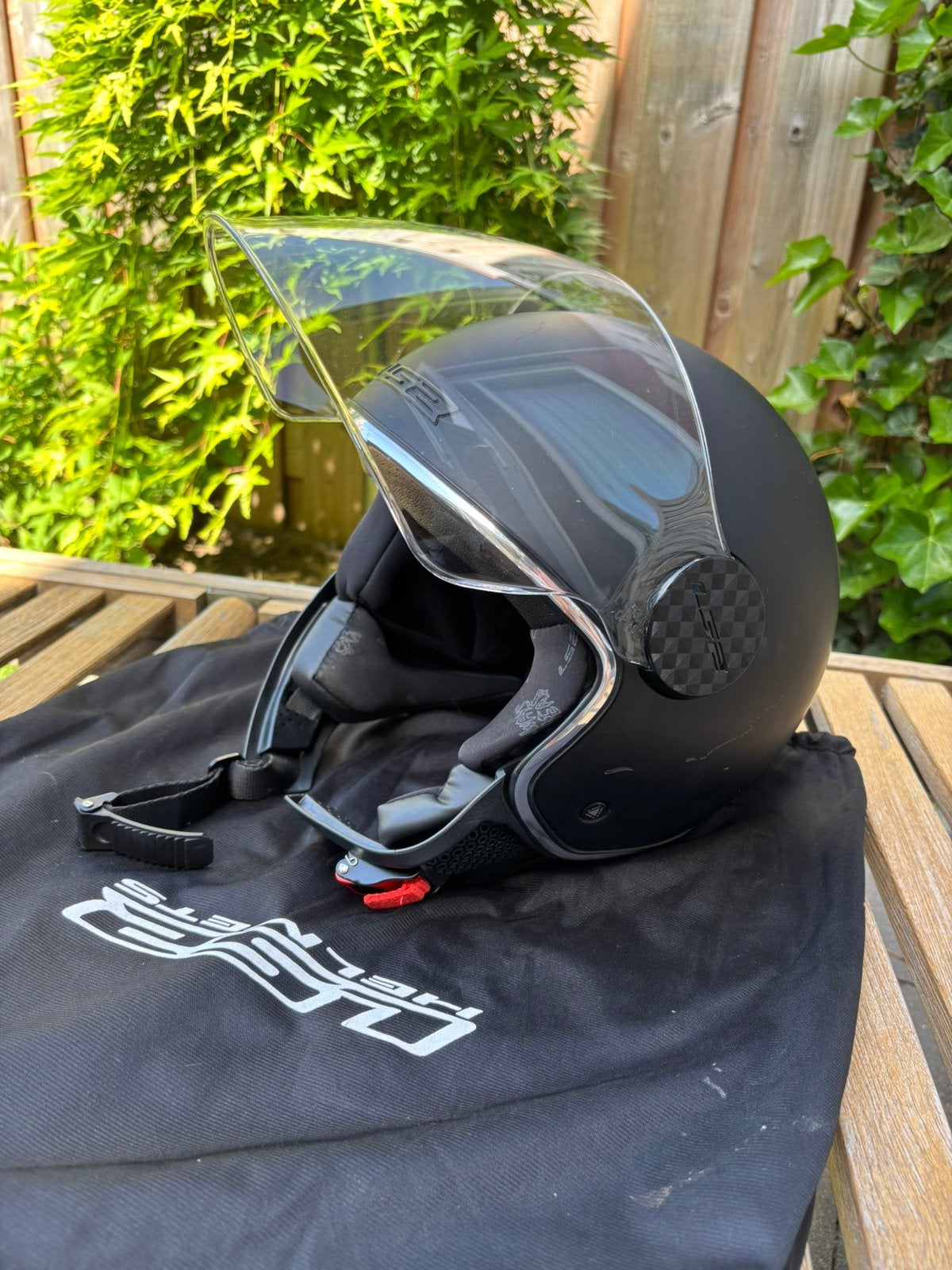 LS2 scooter helmen, Ophalen of Verzenden, Zo goed als nieuw, Large