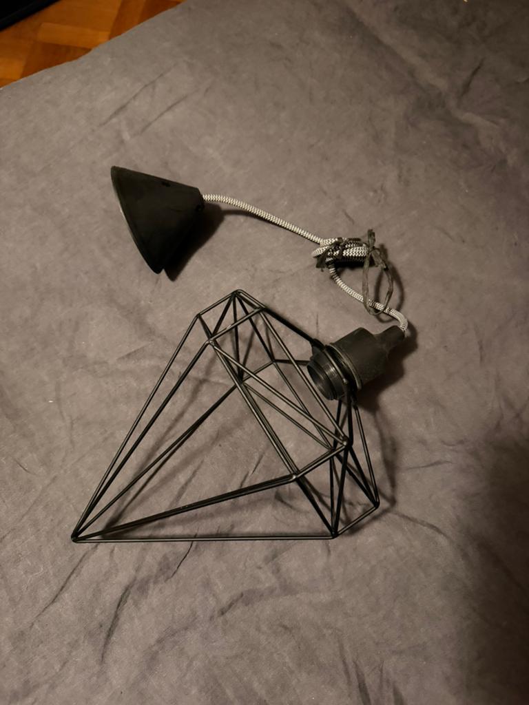 Gratis lamp, Huis en Inrichting, Lampen | Hanglampen, Ophalen, Minder dan 50 cm