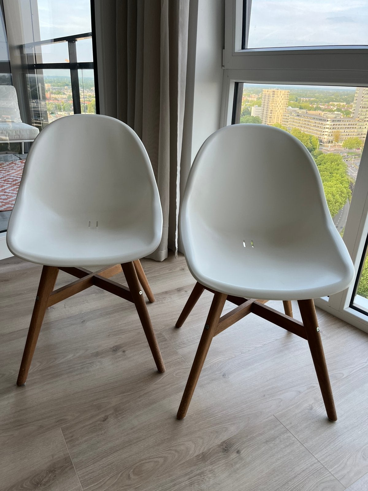 Kuipstoel Ikea Wit, Gebruikt, Twee, Wit, Ophalen