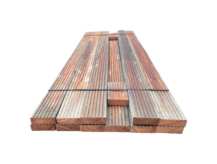 profielplanken / Vlonderplanken 4.5x14.0 cm nr: HP209, Ophalen, Planken, Nieuw, Hardhout