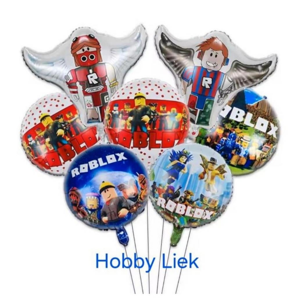 ROBLOX ballonnen set nr R75b, Ophalen of Verzenden, Nieuw, Versiering, Verjaardag
