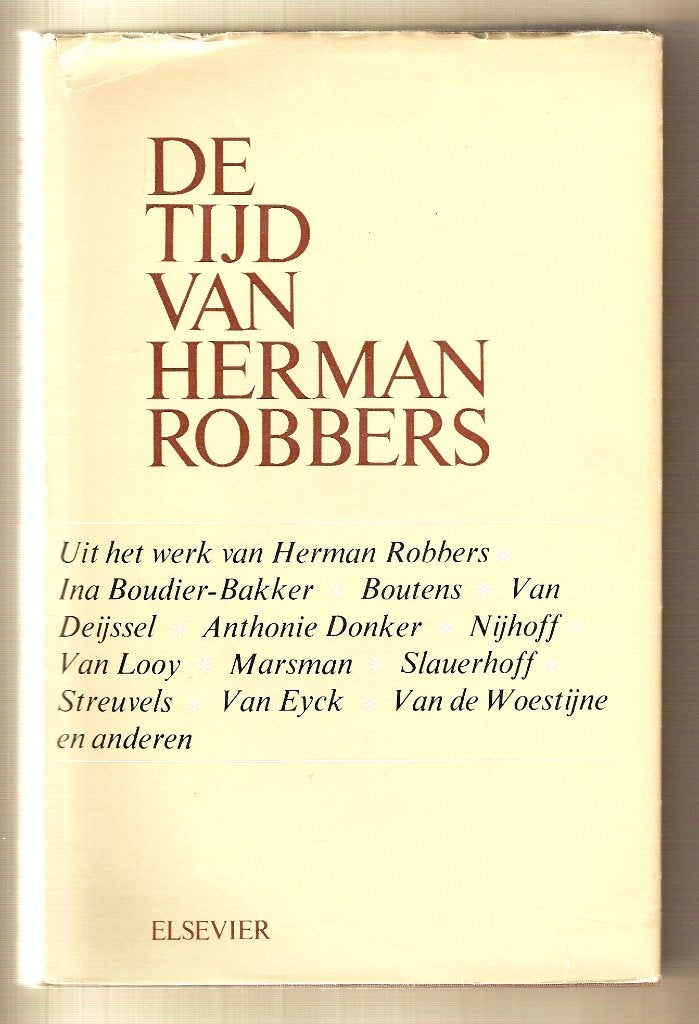 De tijd van Herman Robbers, Ophalen of Verzenden